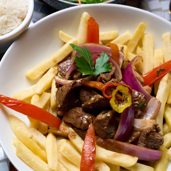 Lomo Saltado al Wok